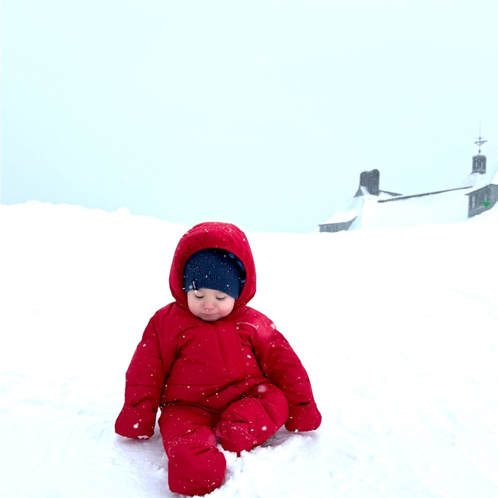Baby Red Snowsuit
